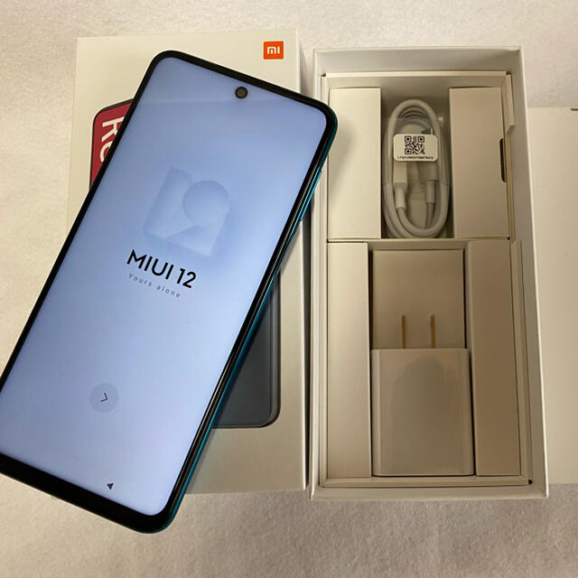 ANDROID(アンドロイド)の国内版simフリー redmi note 9s 6GB 128GB ブルー スマホ/家電/カメラのスマートフォン/携帯電話(スマートフォン本体)の商品写真