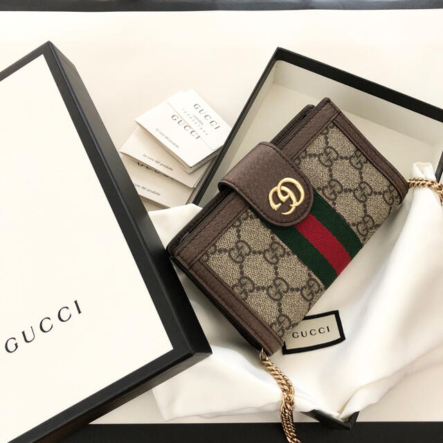 Gucci(グッチ)の【ご専用】グッチ iPhoneX/XS iPhoneケース レディースのバッグ(その他)の商品写真