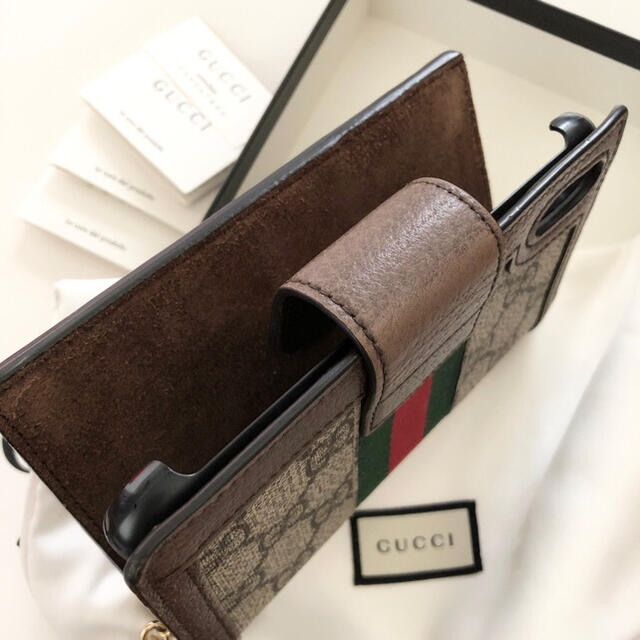 Gucci(グッチ)の【ご専用】グッチ iPhoneX/XS iPhoneケース レディースのバッグ(その他)の商品写真