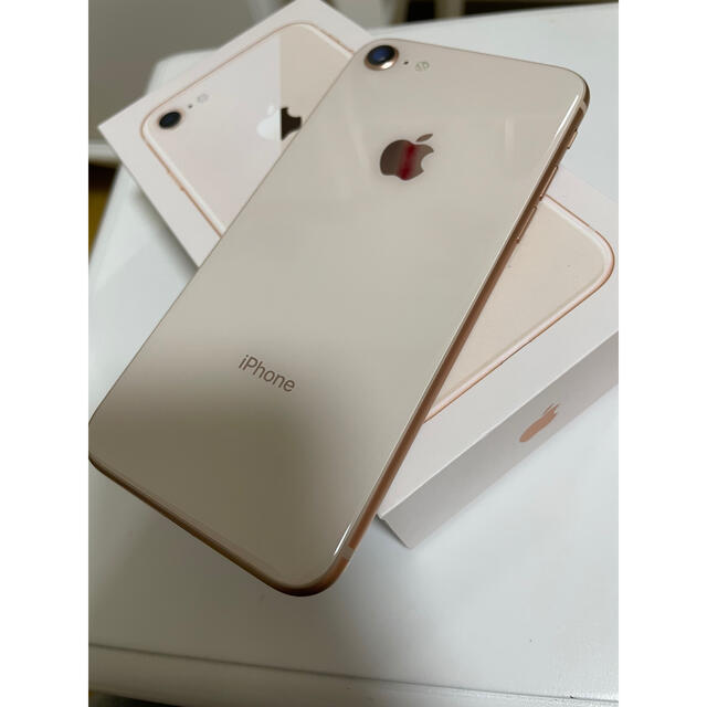 iphone8 Apple 64GB ゴールド 美品 本体 SIMフリー