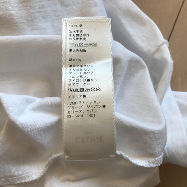 celine(セリーヌ)のめの様専用CELINE  セリーヌ　プリントT  S メンズのトップス(Tシャツ/カットソー(半袖/袖なし))の商品写真