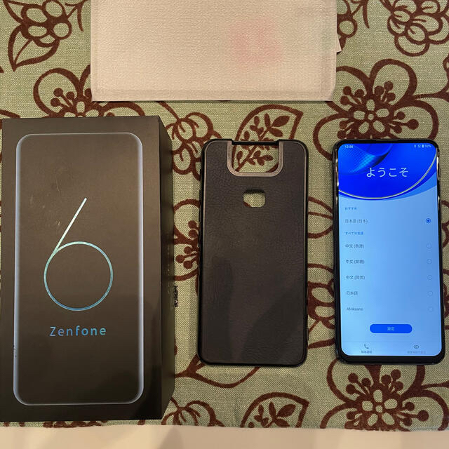 ZenFone6 128GB ブラック ZS630KL - スマートフォン本体