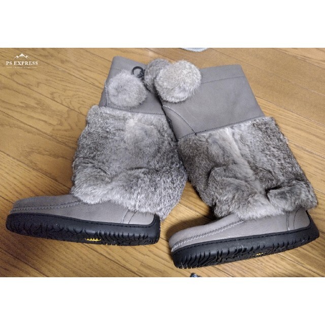 MANITOBAH MUKlUKS リアルファーブーツ　US/L6 EUR/36