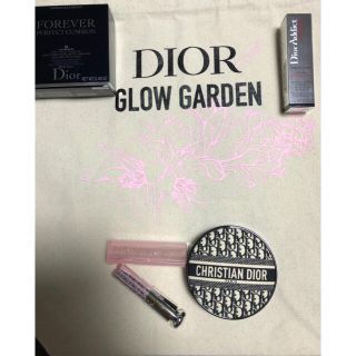 クリスチャンディオール(Christian Dior)のディオールマニア　ファンデ　リップ　バッグ　セット(ファンデーション)