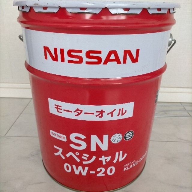 日産 エンジンオイル ＳＮスペシャル 0Ｗ-20 20Ｌ