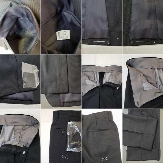 メンズ　スーツ　新品未使用　ブラック NORTHLA BB3　AR-2  メンズのスーツ(セットアップ)の商品写真