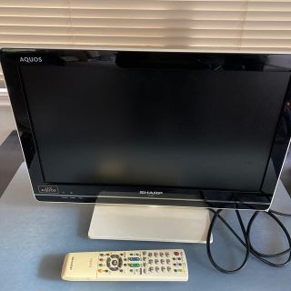 シャープ(SHARP)の録画機能付き　SHARP AQUOS液晶テレビ　B-CASカード リモコン付き(テレビ)