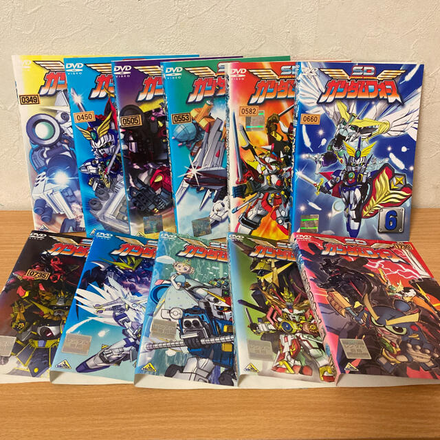 SDガンダムフォース   DVD  全13巻(7巻、13巻欠品)