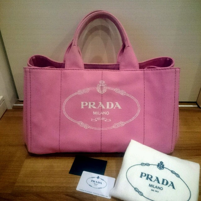 春夏新作 PRADA - レアcolor♡カナパピンク♡ トートバッグ - zoopalic.com