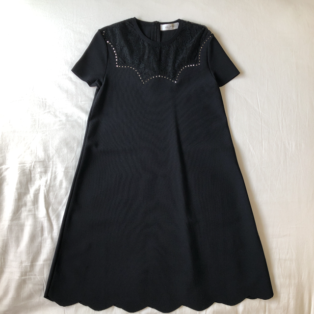 独創的 VALENTINO - エルメス スタッズ レース サイズS ワンピース 2点