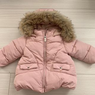 ザラキッズ(ZARA KIDS)のZARA パフジャケット　ピンク(ジャケット/コート)