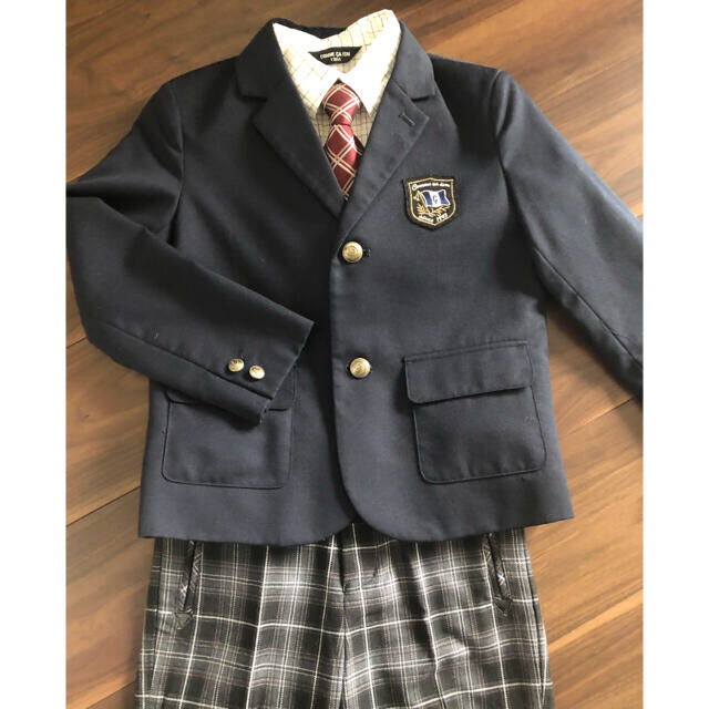 COMME CA ISM(コムサイズム)のコムサ イズム　スーツ　120 入学式 キッズ/ベビー/マタニティのキッズ服男の子用(90cm~)(ドレス/フォーマル)の商品写真