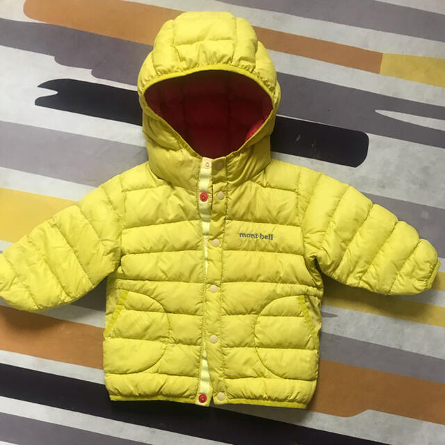 mont bell - モンベル ベビー リバーシブルダウンジャケット90の通販 mont bell - モンベル ベビー リバーシブルダウンジャケット90の通販