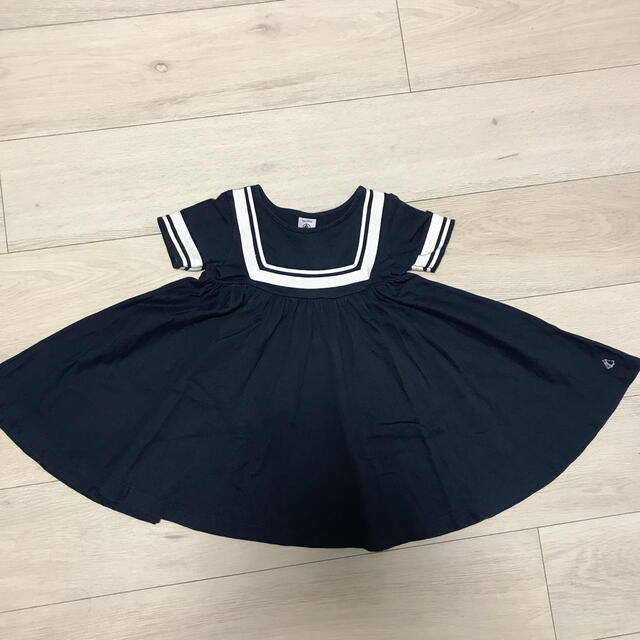 PETIT BATEAU(プチバトー)の現行品　プチバトー3ans95 ワンピース キッズ/ベビー/マタニティのキッズ服女の子用(90cm~)(ワンピース)の商品写真