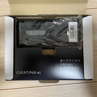 キョウセラ(京セラ)のau GRATINA KYF31 新品未使用 SIMロック解除済(携帯電話本体)