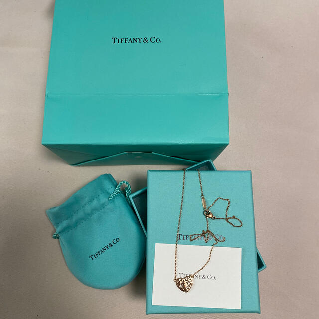 TIFFANY&Co.ティファニー ハートネックレス ピンクゴールド