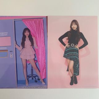 IZ*ONE ユリ 好きと言わせたい twelve 生写真2枚組(K-POP/アジア)