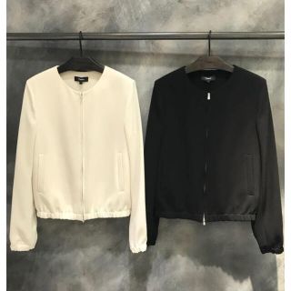 セオリー(theory)のTheory 19AW ボンバージャケット(ノーカラージャケット)