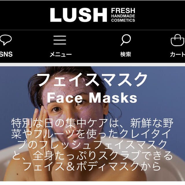 LUSH(ラッシュ)のLUSH空容器5個セット コスメ/美容のスキンケア/基礎化粧品(その他)の商品写真