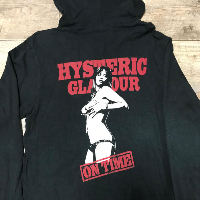 hystericglamor パーカー　黒