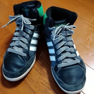 アディダス(adidas)のadidasネオハイカットスニーカー　23cm(スニーカー)