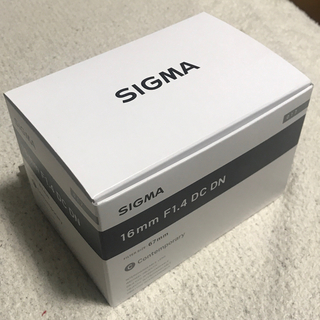 シグマ(SIGMA)の新品未開封 SIGMA シグマ 16mm F1.4 DC DN ソニーEマウント(レンズ(単焦点))