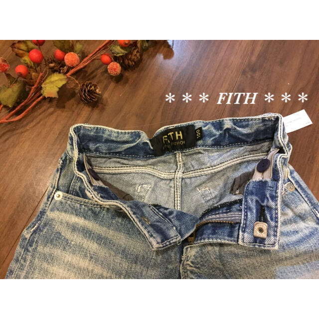 FITH - ☆ 新品タグ付 ☆ FITH フィス デニム パンツ 100 デニム