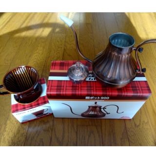 カリタ(CARITA)のカリタ（Kalita）　銅ポット900・ドリッパー　未使用(その他)