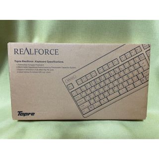 Topre REALFORCE 91UBK NG01B0 清掃済み(PC周辺機器)