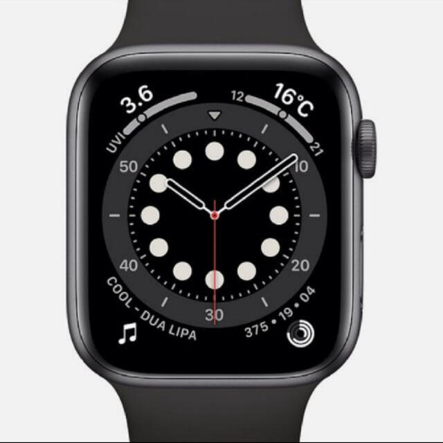 ★Apple Watch series6 44mm GPS 黒　すぐ発送