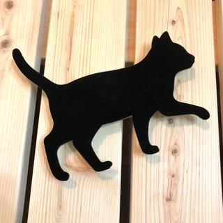 猫型 ウォールライト 照明 壁 猫 黒猫 ライト(その他)