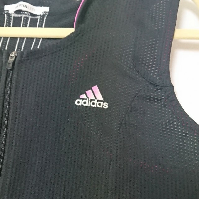 adidas(アディダス)の【adidas】スポーツウエア黒(メッシュ) レディースのトップス(その他)の商品写真