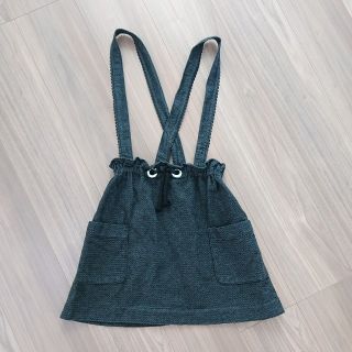 ザラキッズ(ZARA KIDS)の【kly様お取置き】ZARA ワンピース ジャンパースカート 130・140cm(ワンピース)