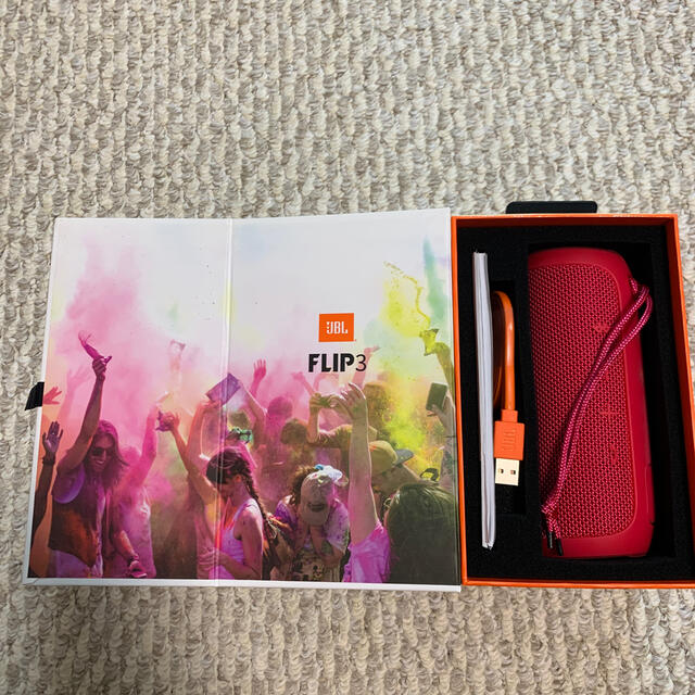 Flip(フリップ)のBluetooth スピーカー　JBL FLIP3 スマホ/家電/カメラのオーディオ機器(スピーカー)の商品写真