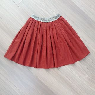 ザラキッズ(ZARA KIDS)のZARA スカート オレンジ 140cm(スカート)