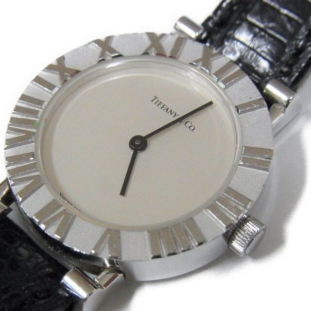 Tiffany & Co.(ティファニー)の良品 ティファニー アトラス 腕時計 スターリングシルバー 稼働品 レディース レディースのファッション小物(腕時計)の商品写真
