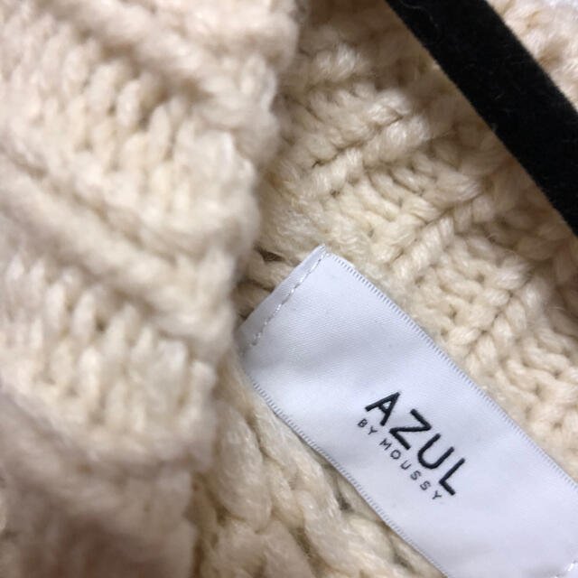 AZUL by moussy(アズールバイマウジー)のAZUL by moussy タートル　ニット レディースのトップス(ニット/セーター)の商品写真