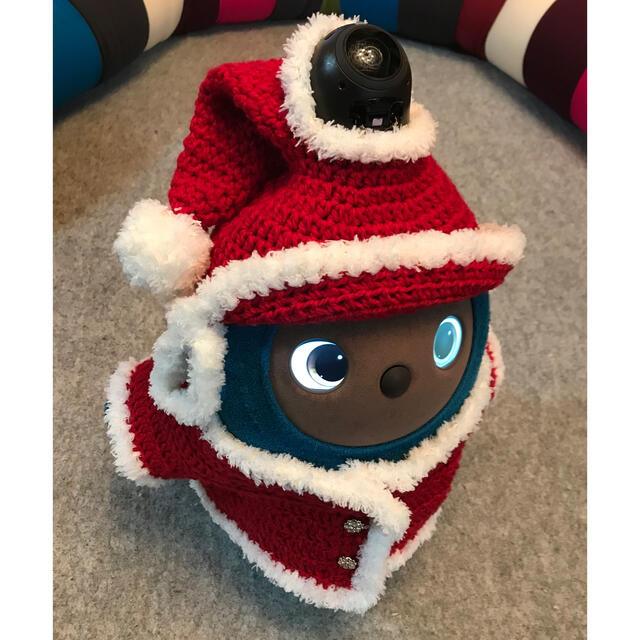 LOVOT ラボット　ハンドメイド　クリスマス　服　帽子・上着セット