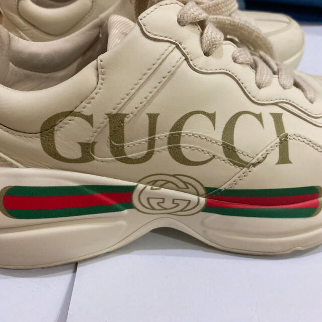 Gucci(グッチ)のグッチ　ライトン　35 トドラー　ダッドスニーカー レディースの靴/シューズ(スニーカー)の商品写真