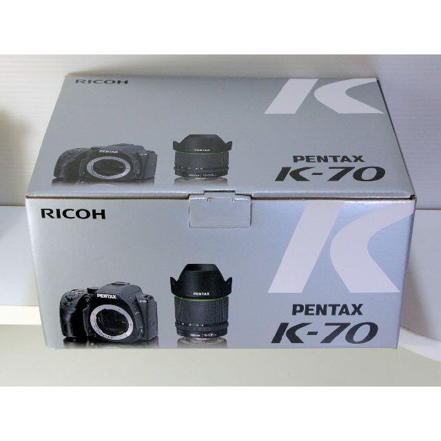 PENTAX(ペンタックス)の未使用新品 ペンタックス PENTAX K-70 ボディ スマホ/家電/カメラのカメラ(デジタル一眼)の商品写真