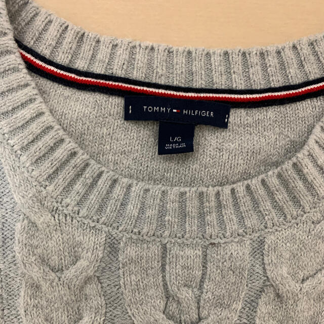 TOMMY HILFIGER(トミーヒルフィガー)のトミーヒルフィガー　ニットワンピース レディースのワンピース(ひざ丈ワンピース)の商品写真