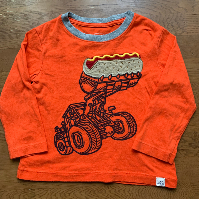 Bit'z(ビッツ)のライオン柄　ロングTシャツ　セット キッズ/ベビー/マタニティのキッズ服男の子用(90cm~)(Tシャツ/カットソー)の商品写真