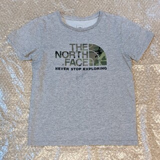 ザノースフェイス(THE NORTH FACE)のノースフェイス Tシャツ 140 グレー(Tシャツ/カットソー)