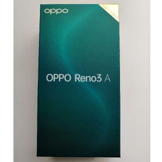 ちびびずまむ様専用OPPO Reno3 A  Black(スマートフォン本体)