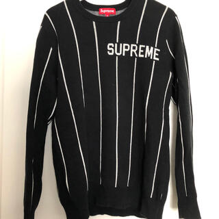 トップスSupreme Wide Pinstripe Sweater