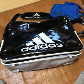 アディダス(adidas)のお値下げ！アディダススポーツバッグ　中古、おまけ付き(その他)