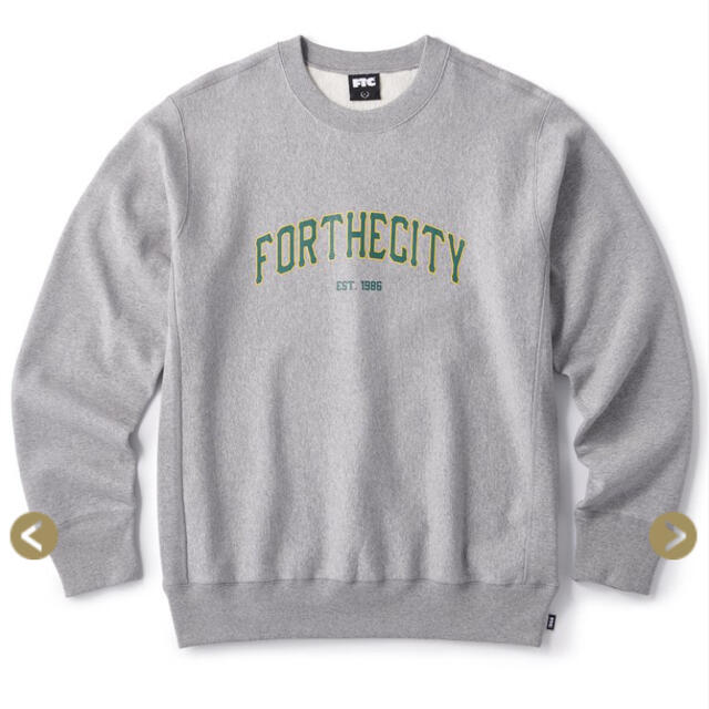 FTC   FTC UNIVERSITY LOGO CREW NECK XL スウェットの通販 by taka