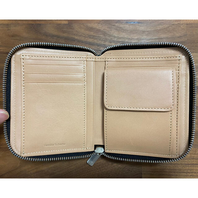 エンダースキーマ　 二つ折り財布　square zip purse 1