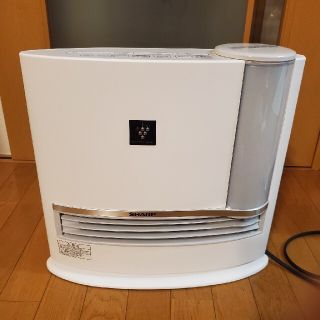 シャープ(SHARP)のシャープ　加湿セラミックファンヒーター　HX-G120-W(ファンヒーター)