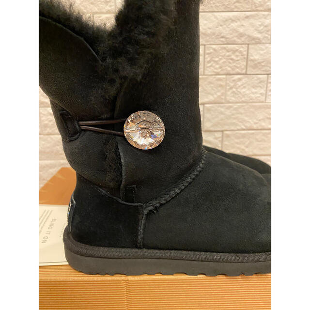 UGG ラインストーンムートンブーツ　ブラック　サイズ36 伊勢丹購入品